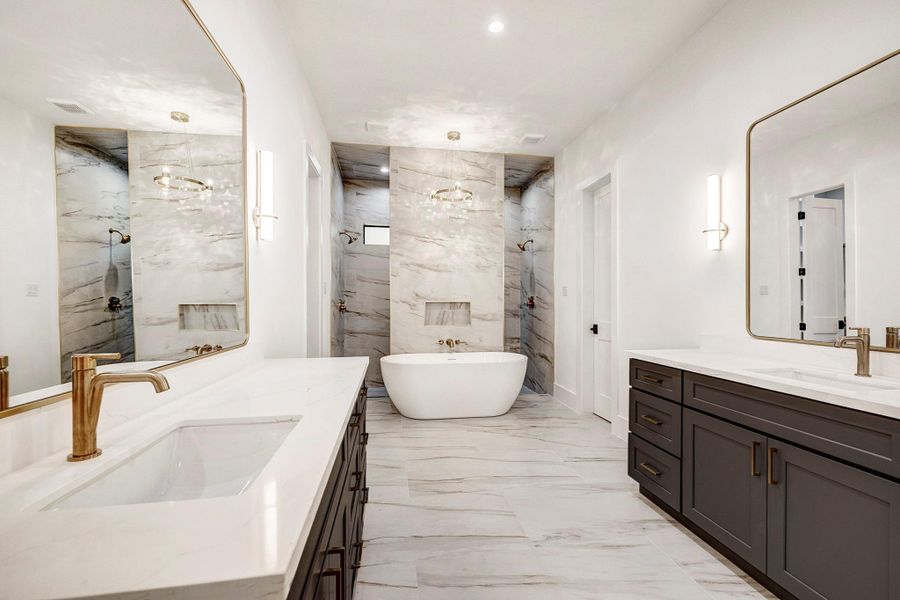 Furnished interior view inside a new home in , Magnolia (Image 15).