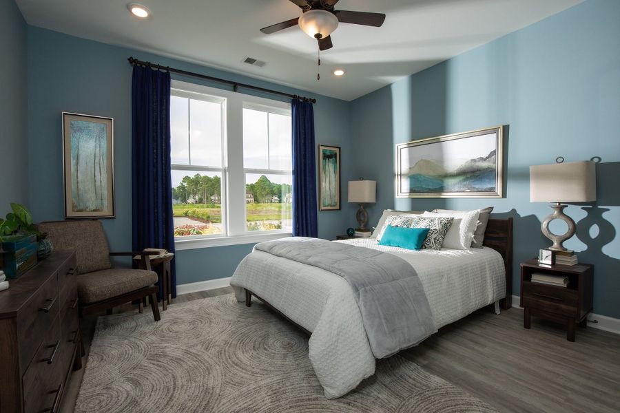 Furnished interior view inside a new home in Bridgewater - Waterside Village, Little River (Image 22). Furnished interior view inside a new home in Bridgewater - Waterside Village, Little River (Image 22).