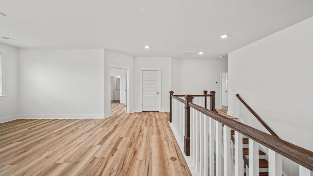 Spacious, unfurnished interior of a new home in Oak Bend, James Island (Image 21). Spacious, unfurnished interior of a new home in Oak Bend, James Island (Image 21).