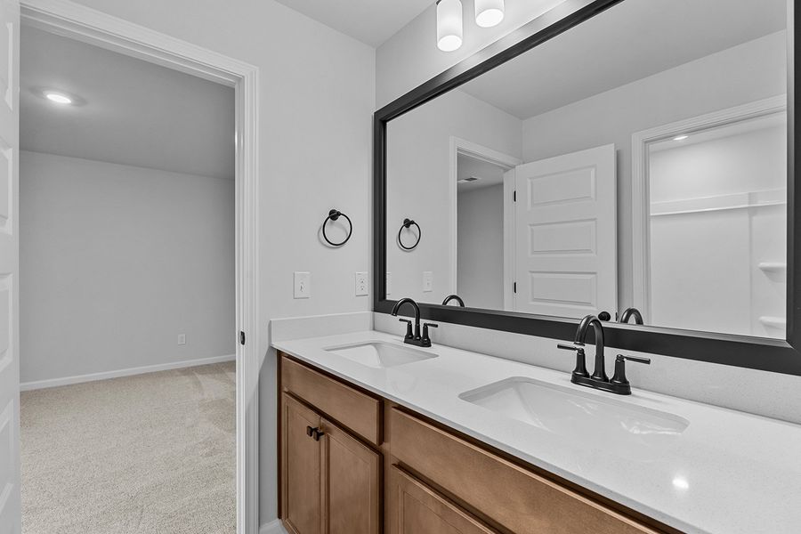Furnished interior view inside a new home in Fieldstone, Lexington (Image 18).