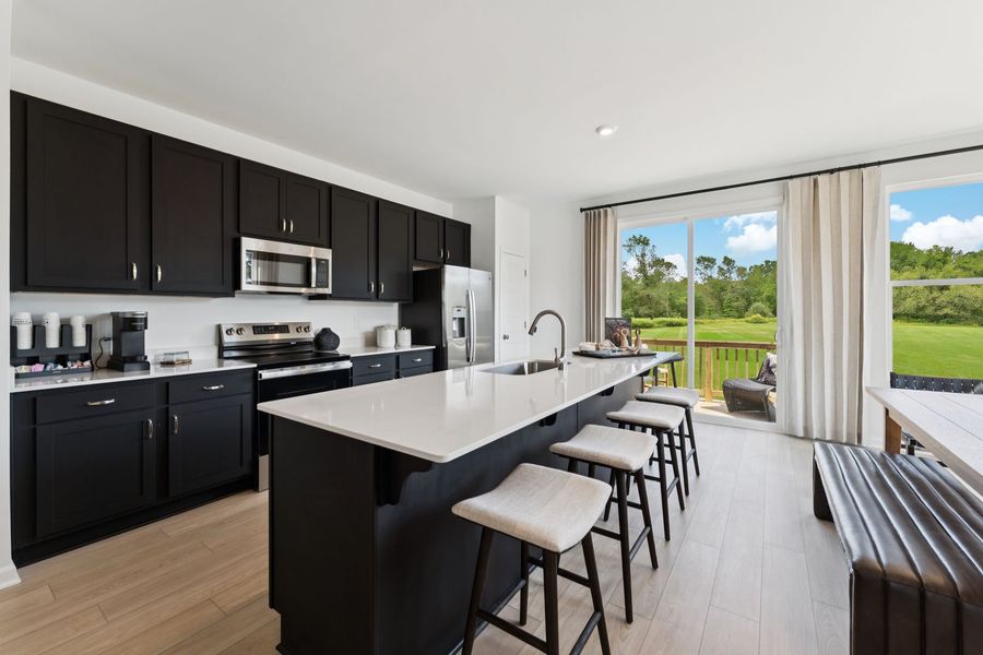 Representative furnished interior of a home built from the The Balfour by Stanley Martin Homes in Haddonstone, Raleigh (Image 6).