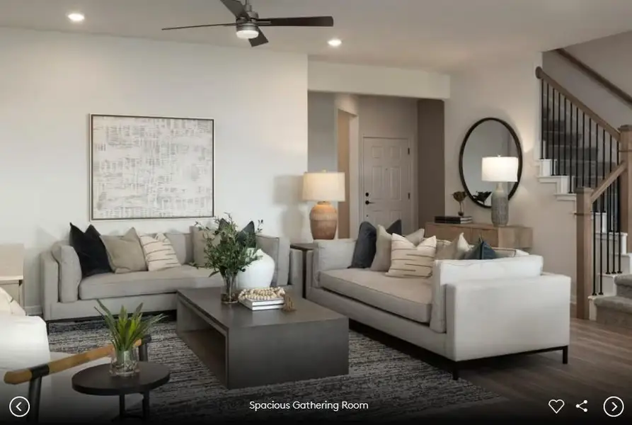 Interior photos- Photo of Pulte model home with same floor plan, not of actual home listed.