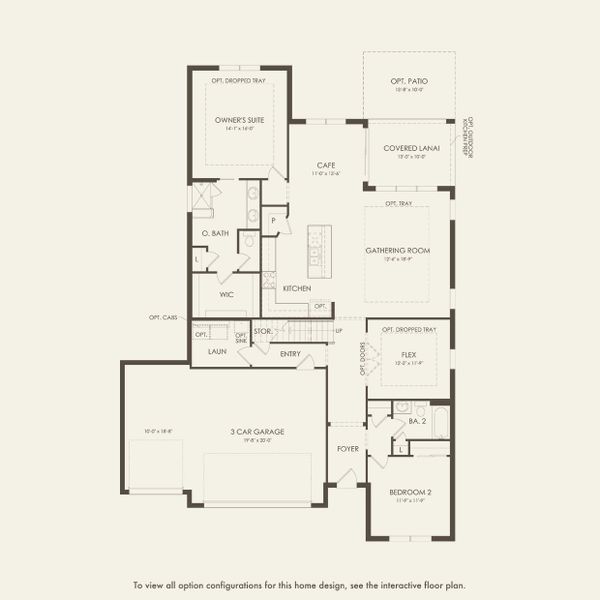 2D floor plan layout for the Coral Grand by Pulte Homes in Waterset, Apollo Beach, FL (Image 5). 2D floor plan layout for the Coral Grand by Pulte Homes in Waterset, Apollo Beach, FL (Image 5).
