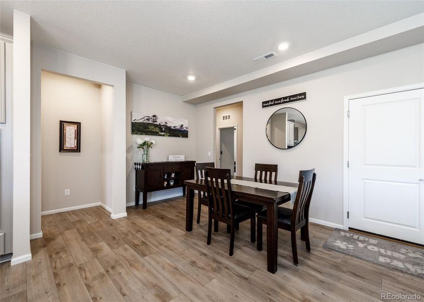 Furnished interior view inside a new home in , Colorado Springs (Image 12).