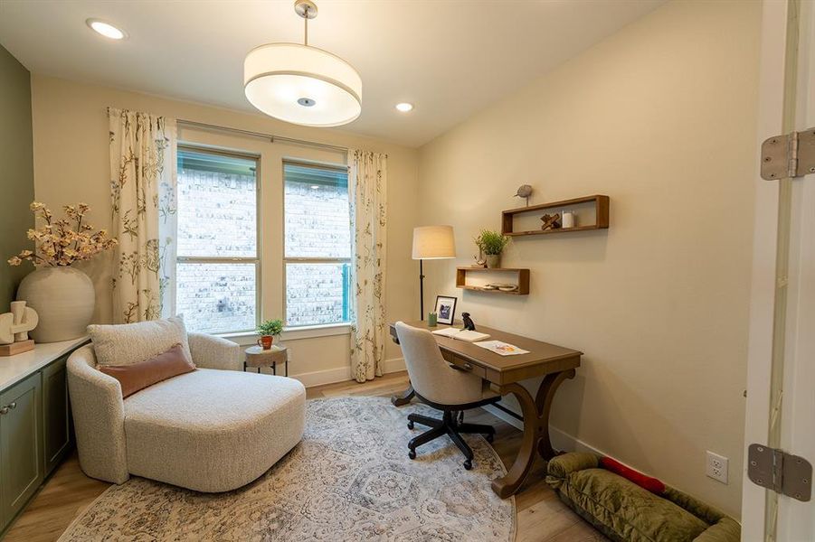 Furnished interior view inside a new home in , Little Elm (Image 9).