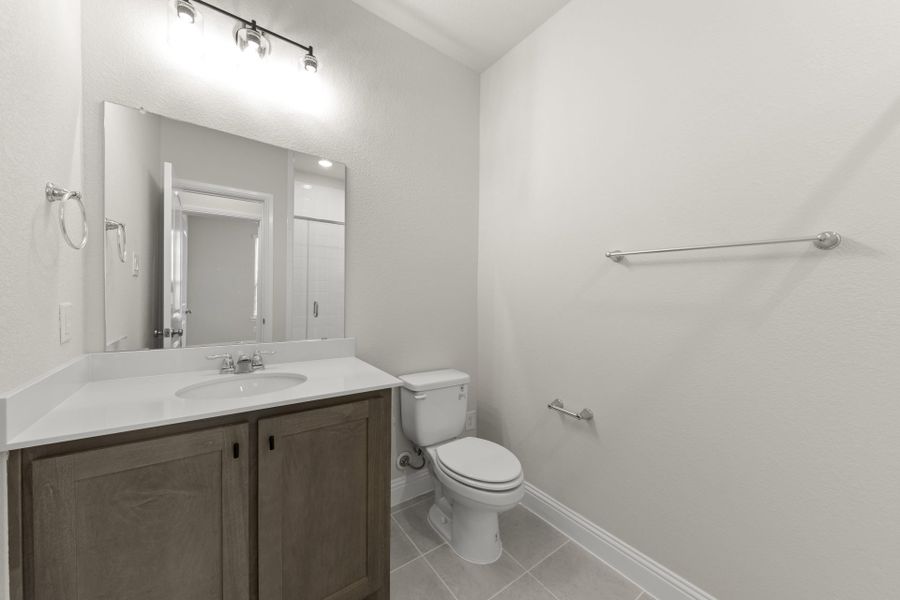 Representative furnished interior of a home built from the Timberline by Pacesetter Homes in La Terra at Uptown Celina, Celina (Image 9).