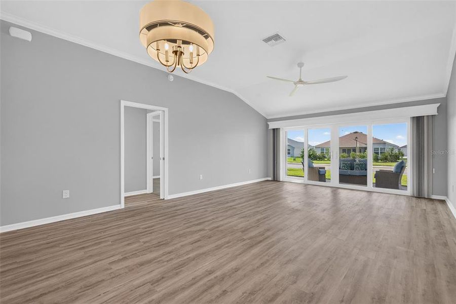 Spacious, unfurnished interior of a new home in , The Villages (Image 18). Spacious, unfurnished interior of a new home in , The Villages (Image 18).