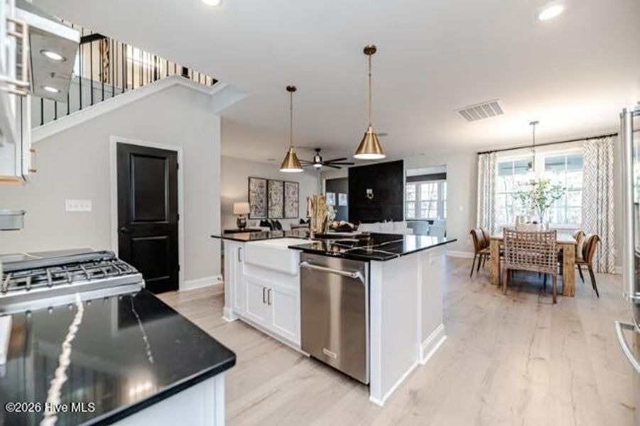 Furnished interior view inside a new home in Terrapin, Leland (Image 5).