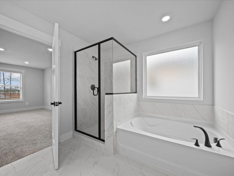 Furnished interior view inside a new home in Cedar Shoals - Signature Collection, Piedmont (Image 7).