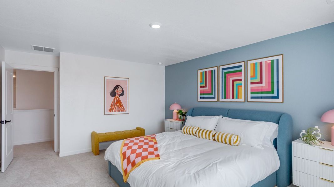 Furnished interior view inside a new home in Granary, Johnstown (Image 19).