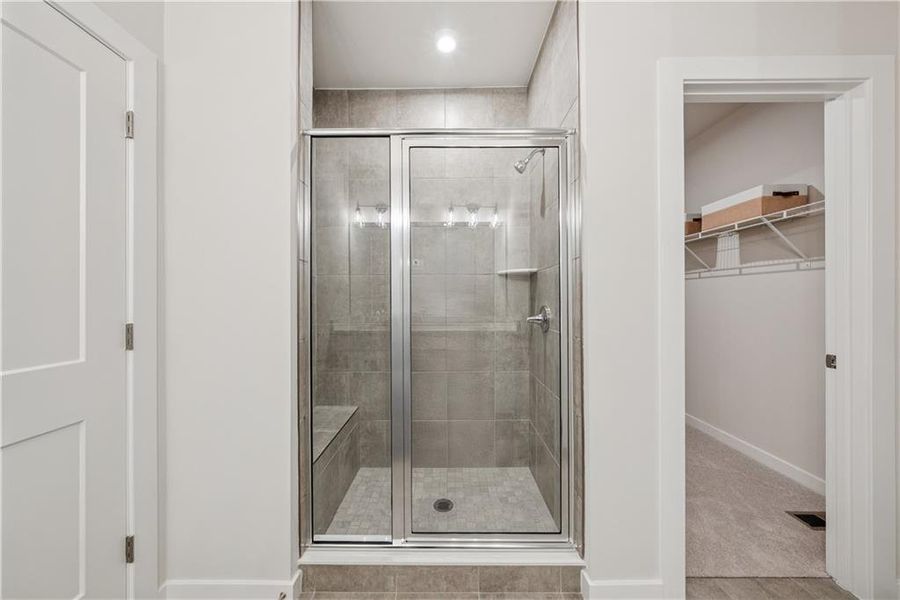 Furnished interior view inside a new home in Skylar Townhome Style Condos, Atlanta (Image 17). Furnished interior view inside a new home in Skylar Townhome Style Condos, Atlanta (Image 17).