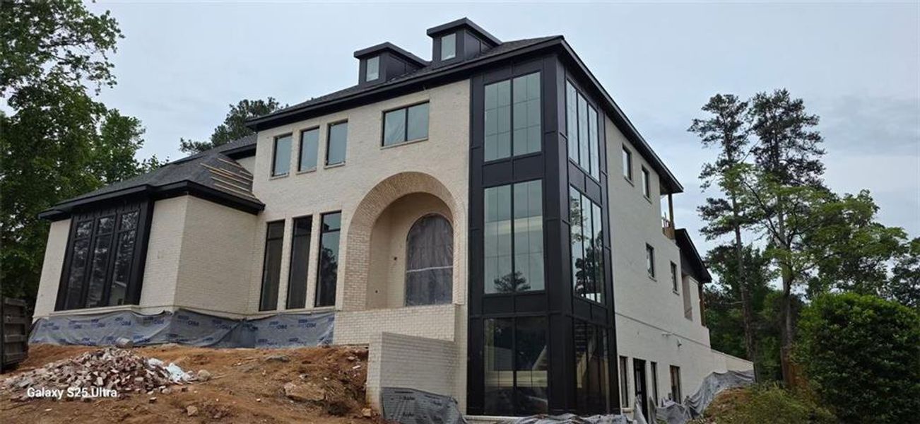 In-progress construction of a new home in , Marietta, GA (Image 13).