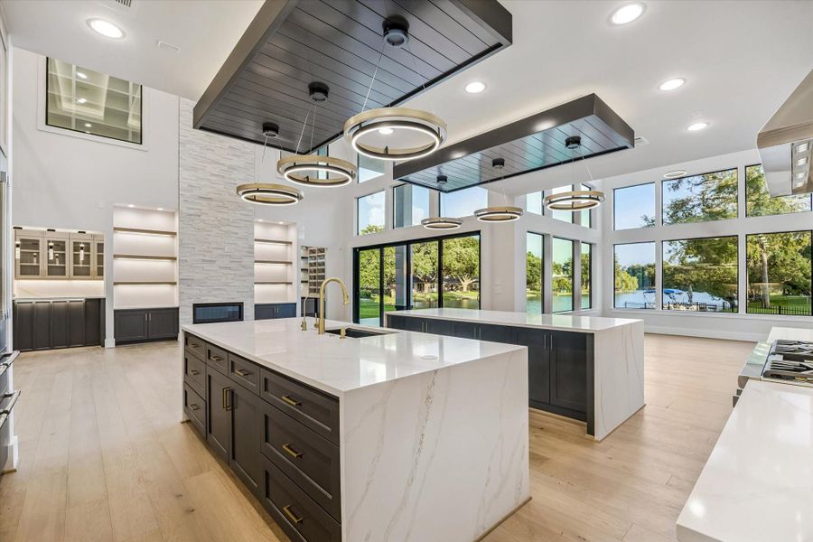 Furnished interior view inside a new home in , Sugar Land (Image 8).