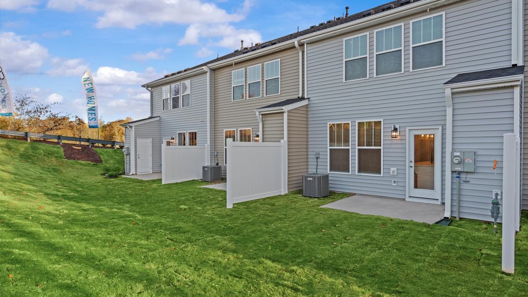 Vibrant home exterior in a thoughtfully planned community near city conveniences Vibrant home exterior in a thoughtfully planned community near city conveniences