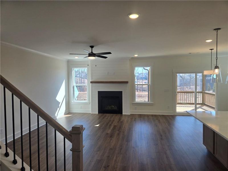 Spacious, unfurnished interior of a new home in Twin Lakes, Hoschton (Image 11). Spacious, unfurnished interior of a new home in Twin Lakes, Hoschton (Image 11).