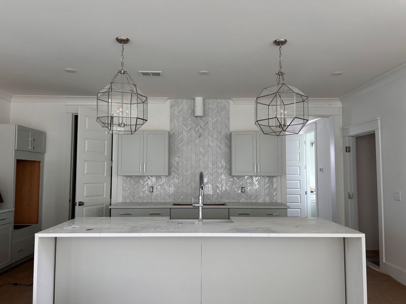 Furnished interior view inside a new home in Central Park, James Island (Image 4).