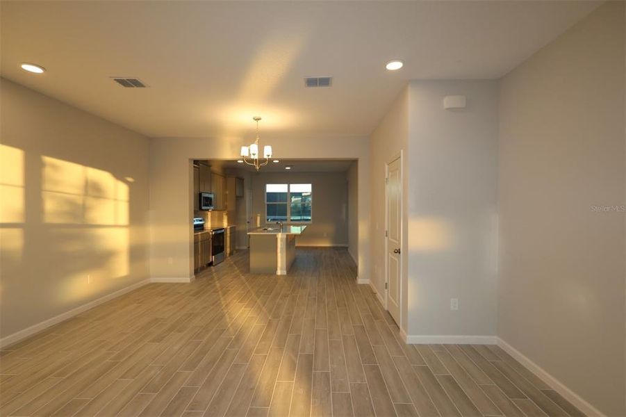 Spacious, unfurnished interior of a new home in Tribute at Ovation, Winter Garden (Image 48). Spacious, unfurnished interior of a new home in Tribute at Ovation, Winter Garden (Image 48).