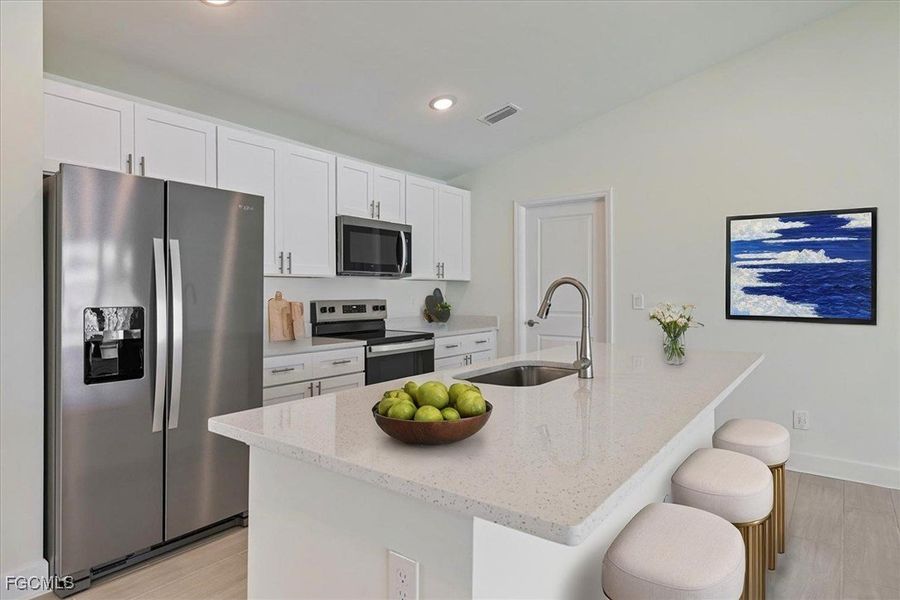 Furnished interior view inside a new home in Cape Coral, Cape Coral (Image 5).