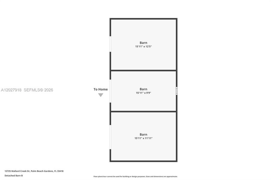 2D floor plan layout of this home in , Palm Beach Gardens, FL (Image 63).