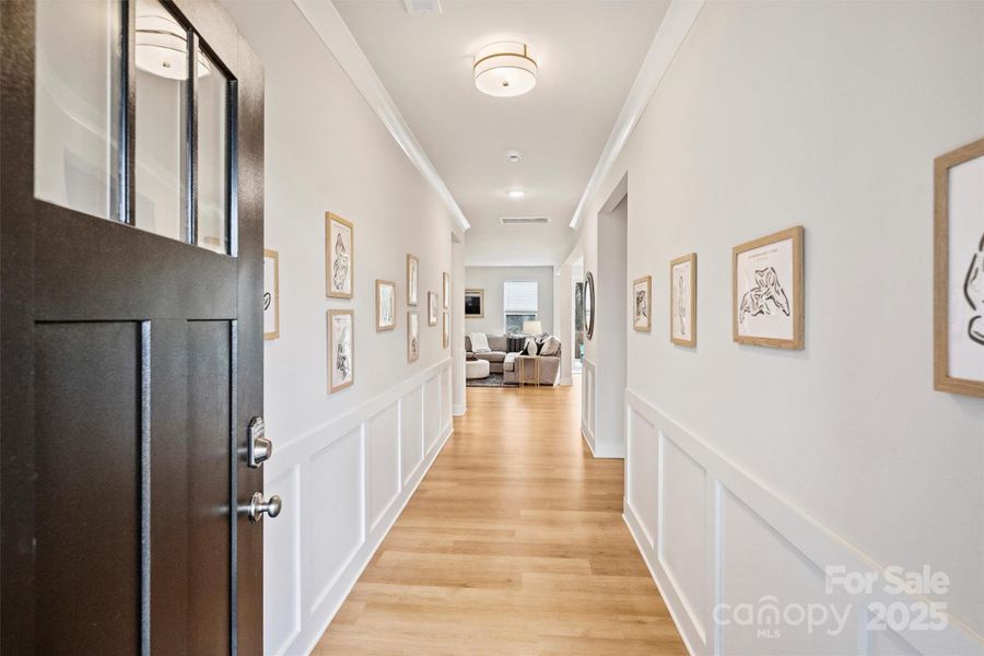 Furnished interior view inside a new home in , Charlotte (Image 5).