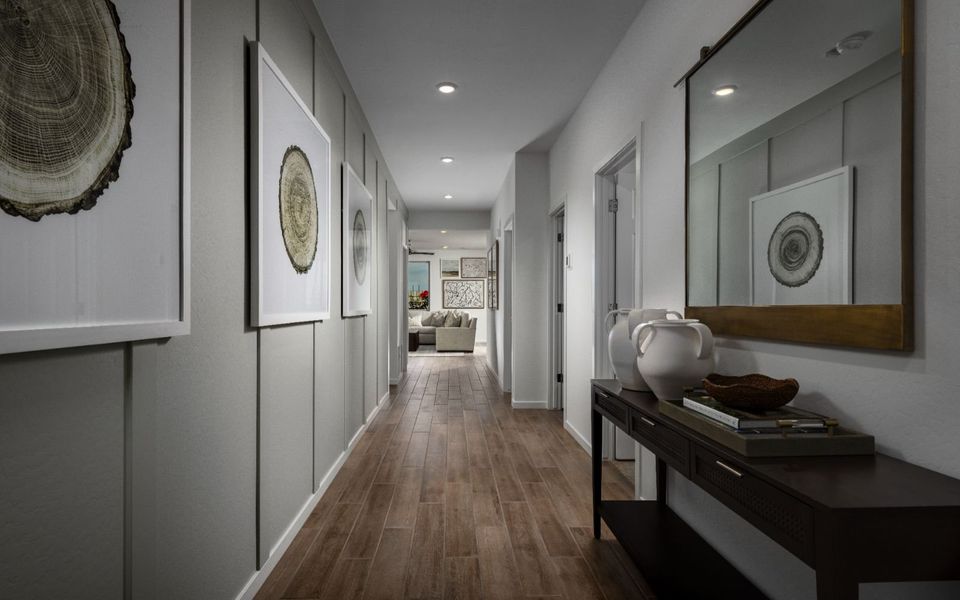 Furnished interior view inside a new home in Wildflower at Blossom Rock, Apache Junction (Image 6).