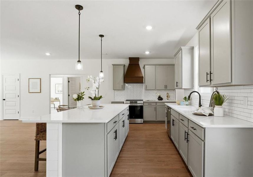 Furnished interior view inside a new home in , Mansfield (Image 34).