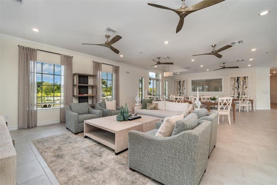 Furnished interior view inside a new home in , Punta Gorda (Image 5).