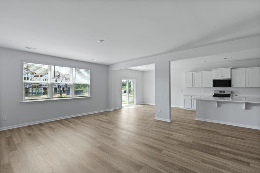 Spacious, unfurnished interior of a new home in The Garrison, Summerville (Image 18). Spacious, unfurnished interior of a new home in The Garrison, Summerville (Image 18).