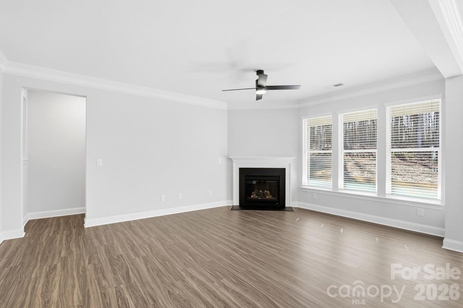 Spacious, unfurnished interior of a new home in Villas at Prestwick, Mooresville (Image 32).