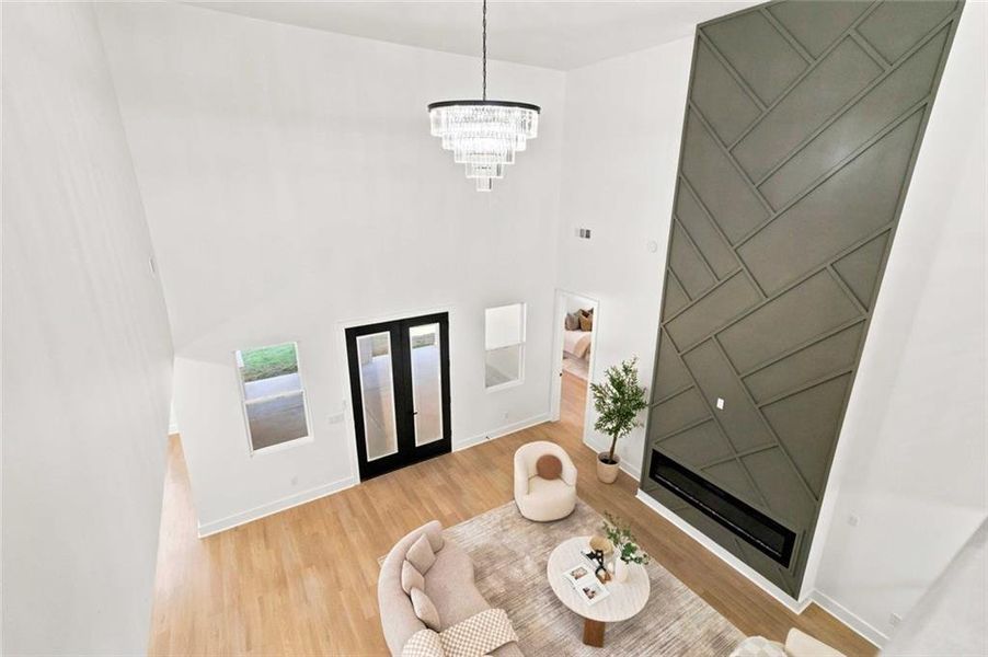 Furnished interior view inside a new home in , Griffin (Image 55).