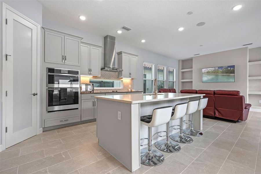 Furnished interior view inside a new home in Hampton Green at Providence, Davenport (Image 17).