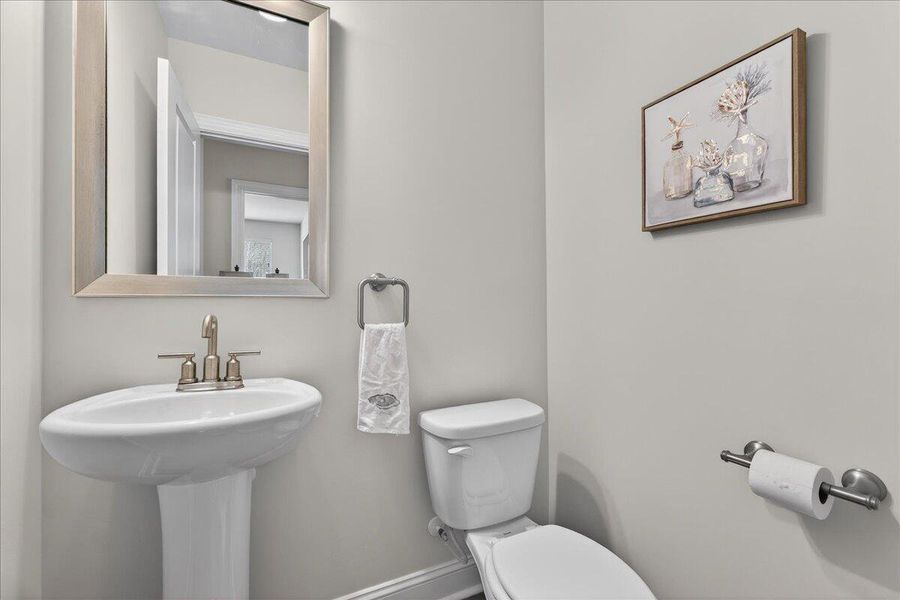 Furnished interior view inside a new home in Jasmine Point at Lakes of Cane Bay, Summerville (Image 10).