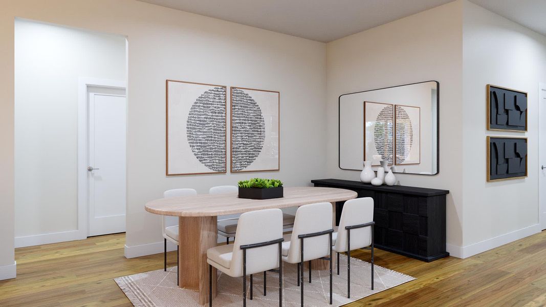 Dining Room - Miles at Brack Ranch in St. Cloud, FL by Landsea Homes