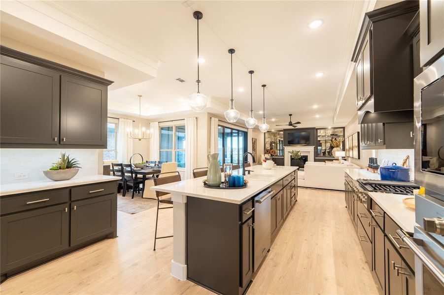 Furnished interior view inside a new home in , Little Elm (Image 33). Furnished interior view inside a new home in , Little Elm (Image 33).