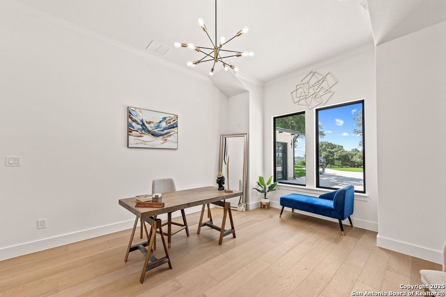 Furnished interior view inside a new home in , Canyon Lake (Image 5). Furnished interior view inside a new home in , Canyon Lake (Image 5).