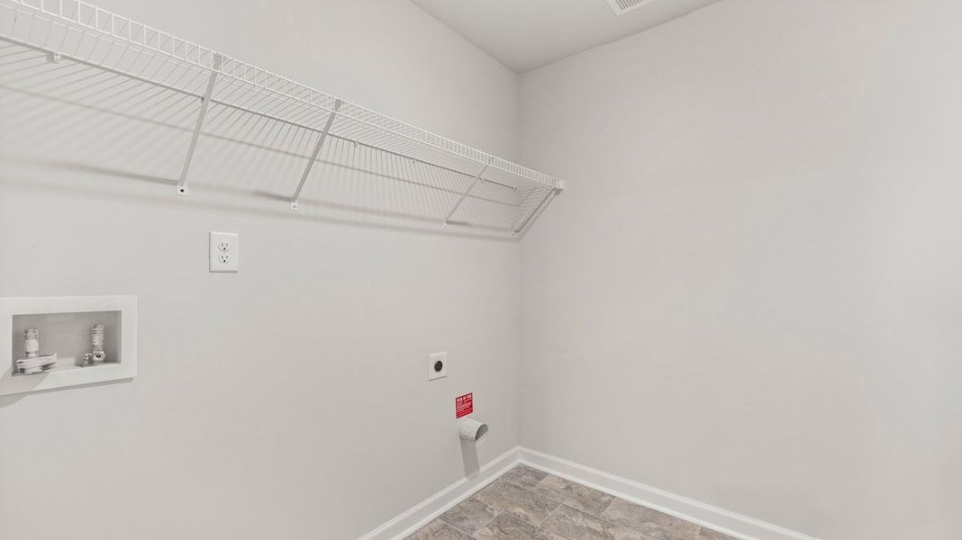 Spacious, unfurnished interior of a new home in The Preserve at Agricultural Village, Perry (Image 34).