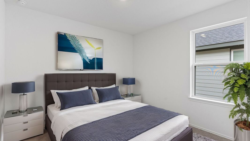 Furnished interior view inside a new home in Emberly, Beasley (Image 10).