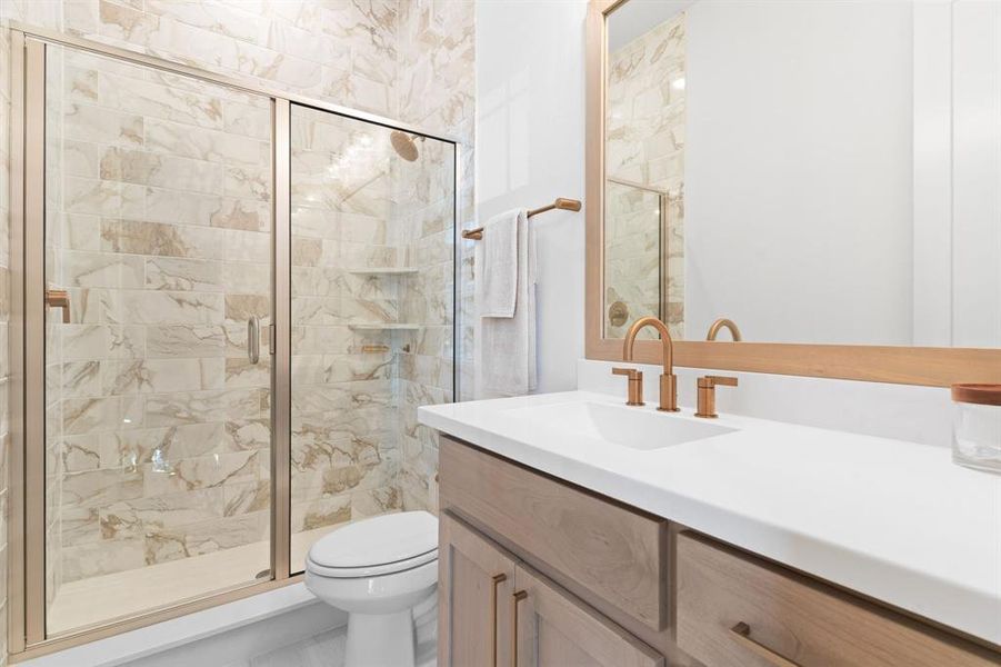 Furnished interior view inside a new home in Mustang Lakes, Celina (Image 20).