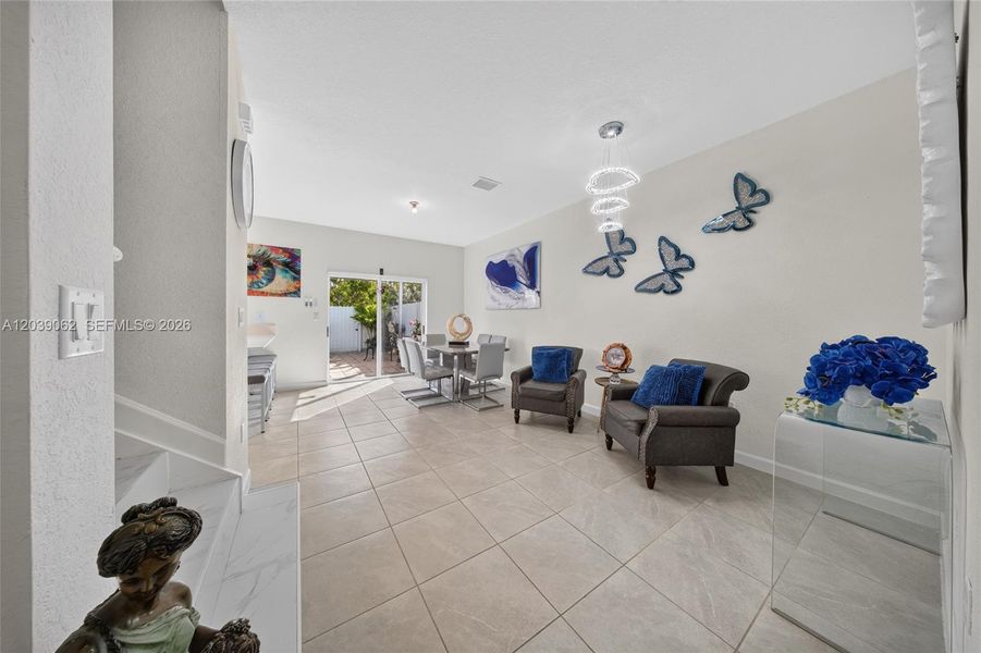 Furnished interior view inside a new home in , Homestead (Image 9).