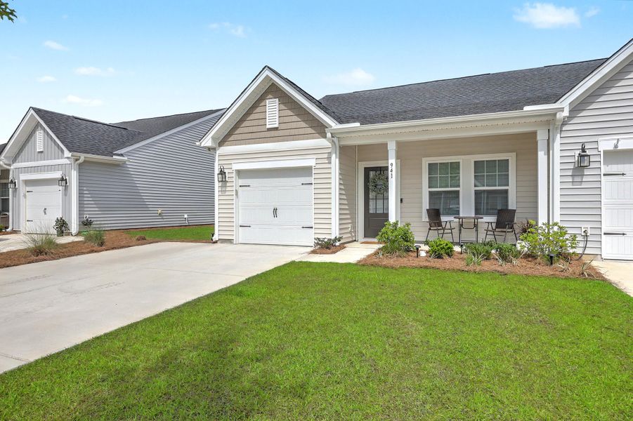 Front exterior of a new home in Hammock Walk at Nexton, Summerville, SC, highlighting curb appeal (Image 20).