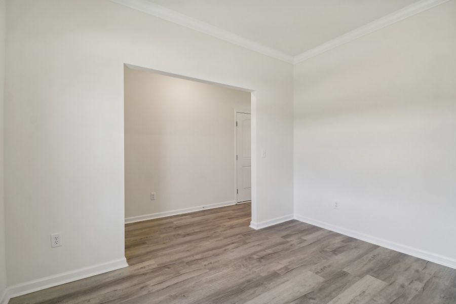Representative unfurnished interior of a home built from the Kingston ll by Great Southern Homes in Portrait Hills, Aiken (Image 41).