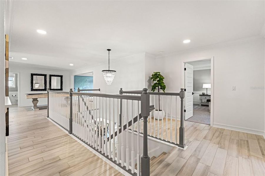 Spacious, unfurnished interior of a new home in Whispering Oaks Preserve, Wesley Chapel (Image 23).