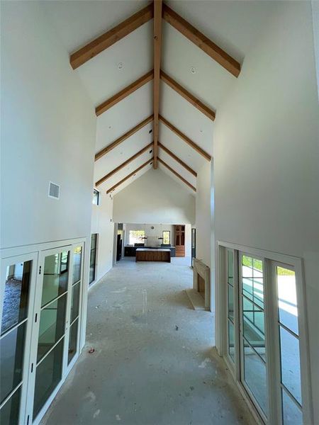 Beamed Vaulted Ceiling 2