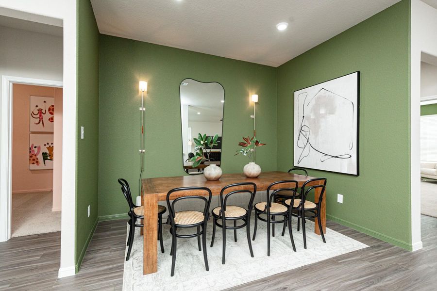Furnished interior view inside a new home in River Ranch, Dayton (Image 34). Furnished interior view inside a new home in River Ranch, Dayton (Image 34).
