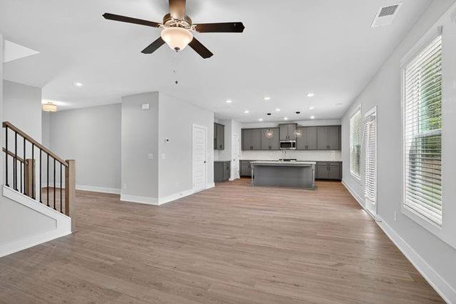 Spacious, unfurnished interior of a new home in Killian Manor at The Adares, Adairsville (Image 26).