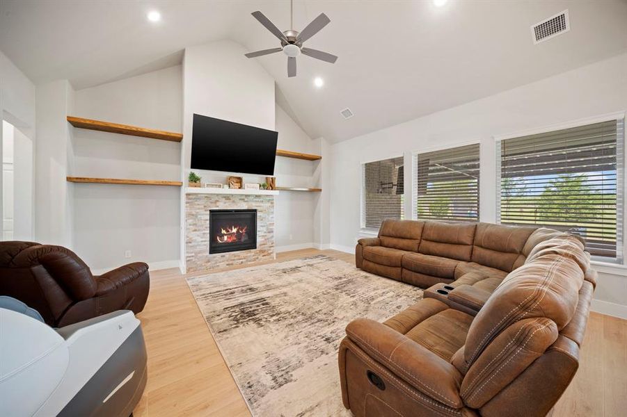 Furnished interior view inside a new home in , Waxahachie (Image 13).