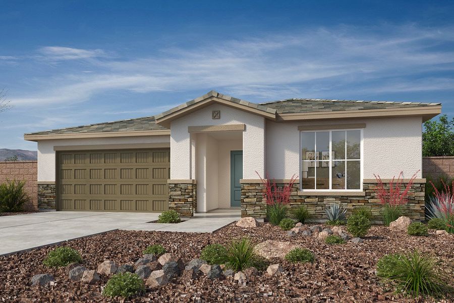 Representative exterior details of a home built from the 2014 Modeled by KB Home in Skyline Village Enclaves, San Tan Valley (Image 3). Representative exterior details of a home built from the 2014 Modeled by KB Home in Skyline Village Enclaves, San Tan Valley (Image 3).