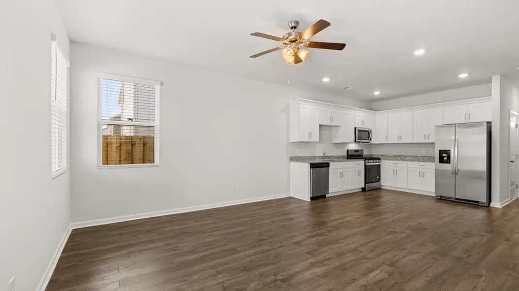 Representative unfurnished interior of a home built from the Sullivan by D.R. Horton in Bellemeade Landing, Augusta (Image 15). Representative unfurnished interior of a home built from the Sullivan by D.R. Horton in Bellemeade Landing, Augusta (Image 15).