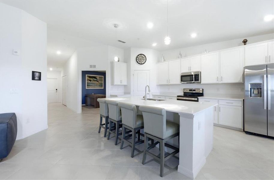 Furnished interior view inside a new home in , Venice (Image 18).