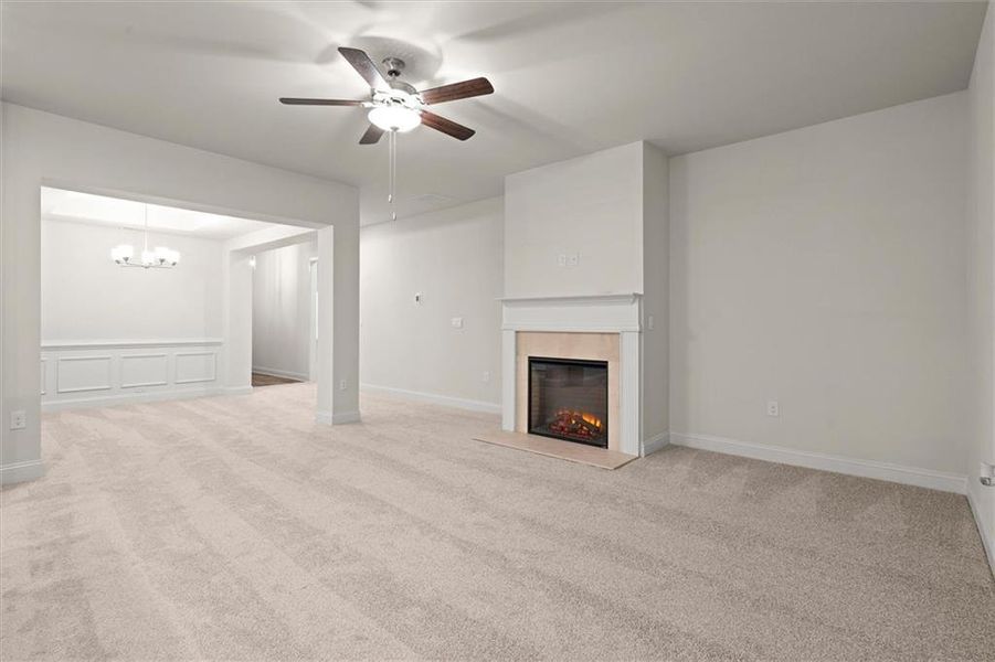 Spacious, unfurnished interior of a new home in Canterbury Villas, Carrollton (Image 23).